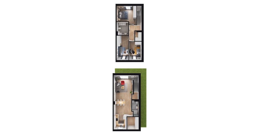 5-pokojowy dom 84m2 + ogródek Bez Pośredników