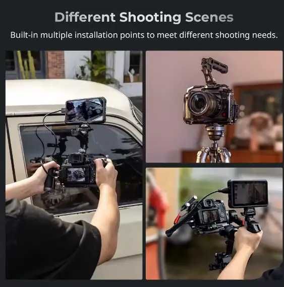 SmallRig HawkLock набір швидкознімного кронштейна для Panasonic LUMIX GH7/GH6, з верхнім ручним захопленням, кліпсою для кабелю US