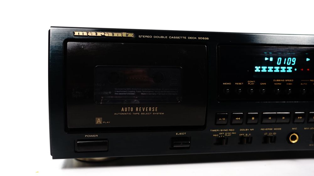 2-kieszeniowy Deck MARANTZ SD535 Autoreverse HX PRO Made in JAPAN