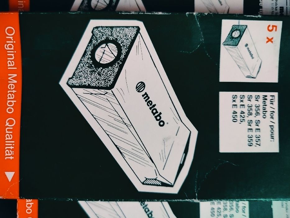 Worki na pył METABO