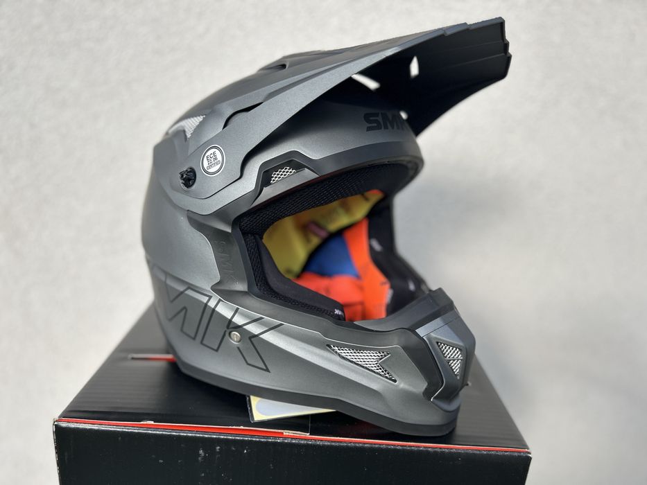 Kask motocyklowy cross HULAJNOGA quad SMK ALLTERRA rozmiar XS 54cm