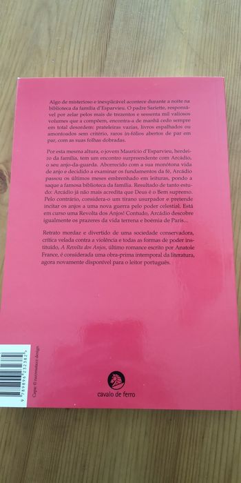 "A Revolta dos Anjos" de Anatole Francês LIVRO NOVO