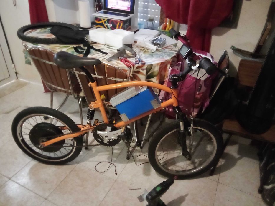 BMX elétrica projeto DIY