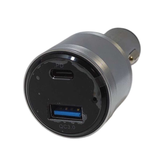 Transmiter Samochodowy FM Adapter Bluetooth 3mk Hyper Car Power 48w QC USB