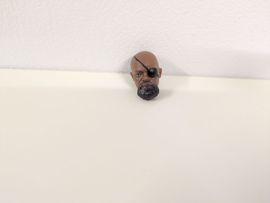 Marvel Legends Nick Fury (Secret Invasion) –Cabeça | Hydra Stomper BAF