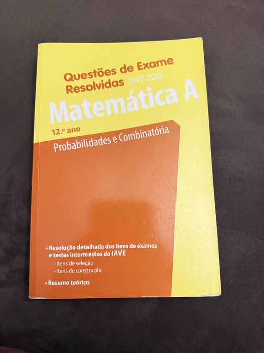 Livro matematica A-  Probabilidsdes e Combinatória