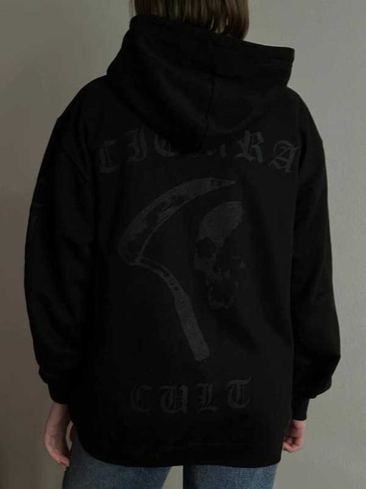 ciemra bluza z kapturem zip hoodier merch