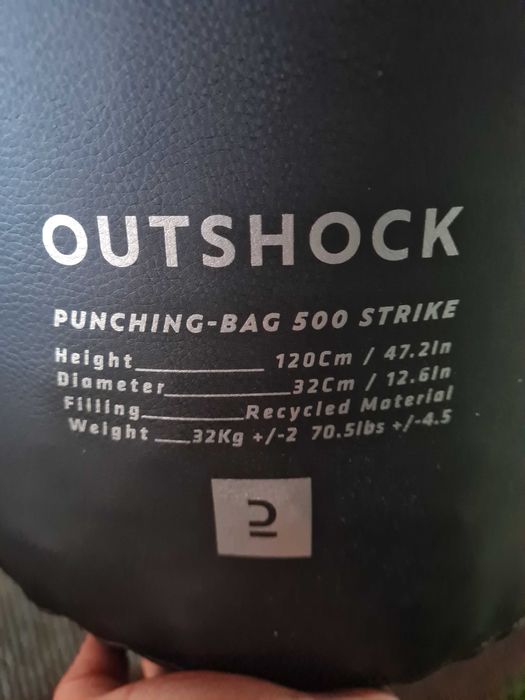 Saco de boxe + Luvas