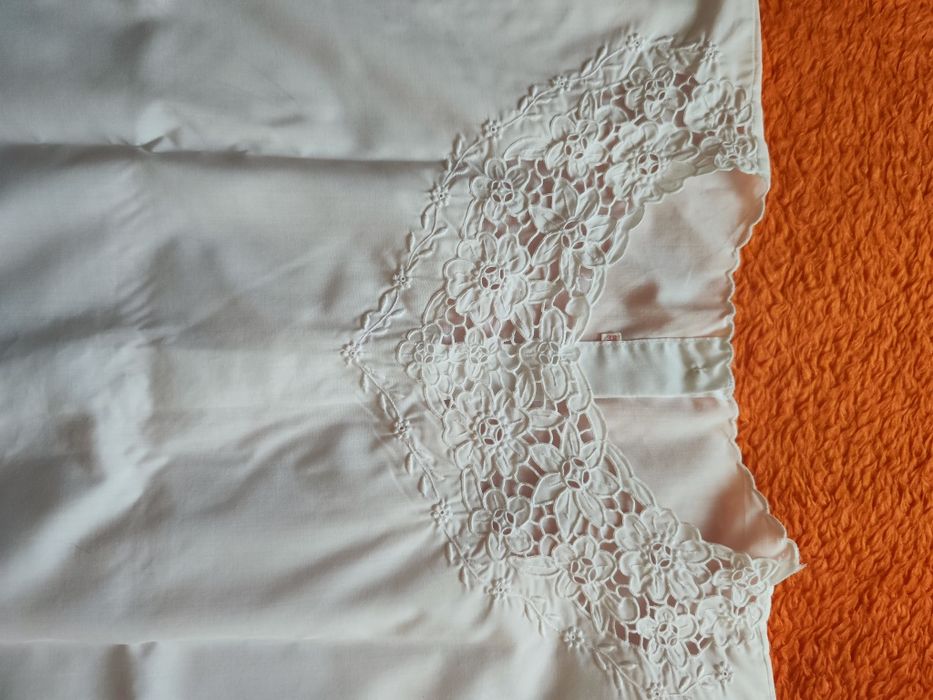 Blusa bordado da Madeira n 38, branca