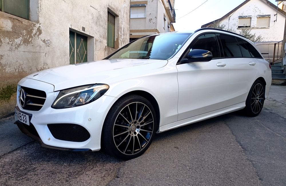 Mercedes C220 AMG Line Pack night