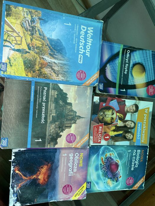 Komplet ksiazek do liceum klasa 1