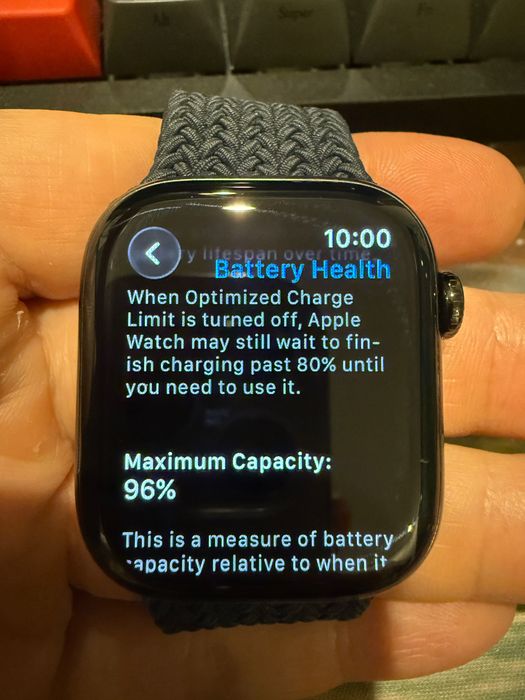 Apple Watch Series 11 - 42mm Titanium - black - GPS+Cellular