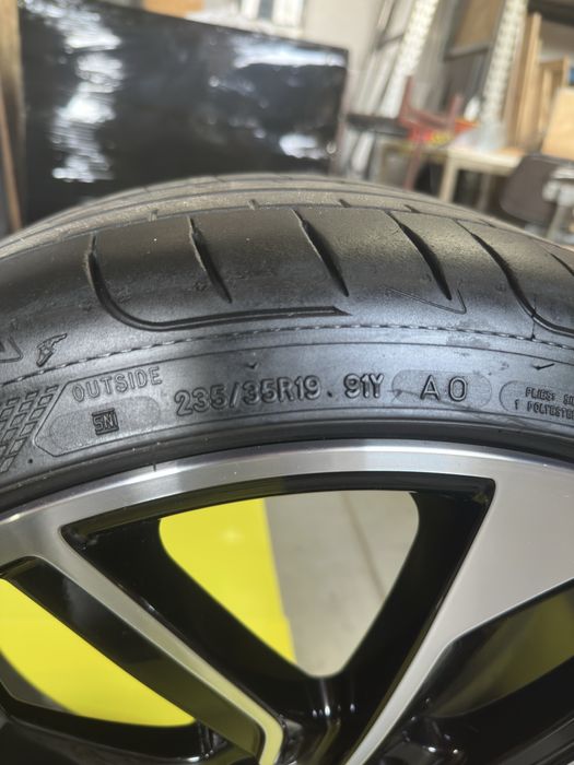 Używane koła Audi A3 S3 8Y 8V 19" UŻYWANE OEM RS Design GOODYEAR 2022