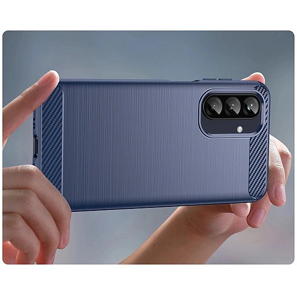 Carbon Case Samsung Galaxy A26 Blue