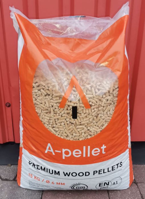 Pellet Drzewny 6mm, Certyfikat Dinplus, EN+A1, Pellet Premium