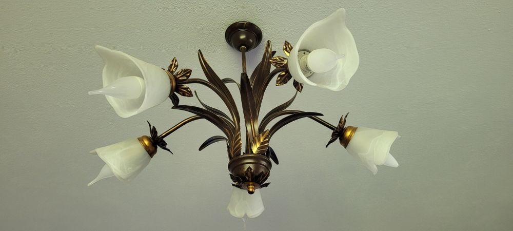 Lampa Żyrandol 5-punktowy: elegancja z urokiem