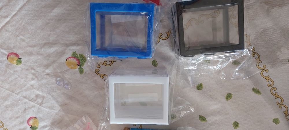 Mini aquario em forma de Lego