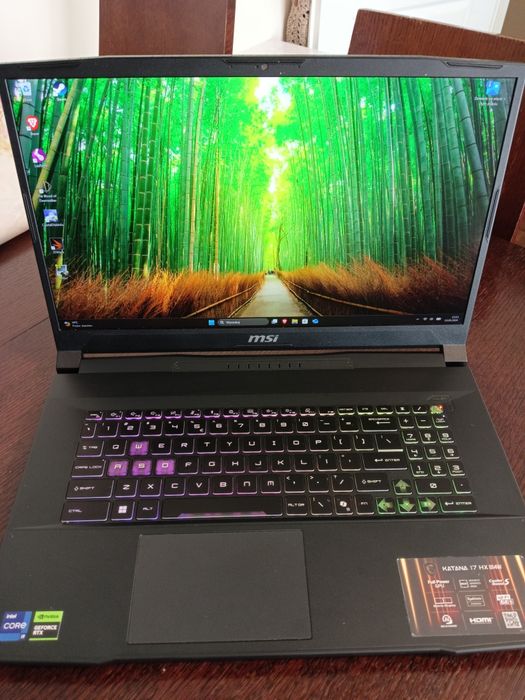 MSI Katana i9 32GB 1TB RTX 5070 DLSS5 17,3 IPS 240hz Win11