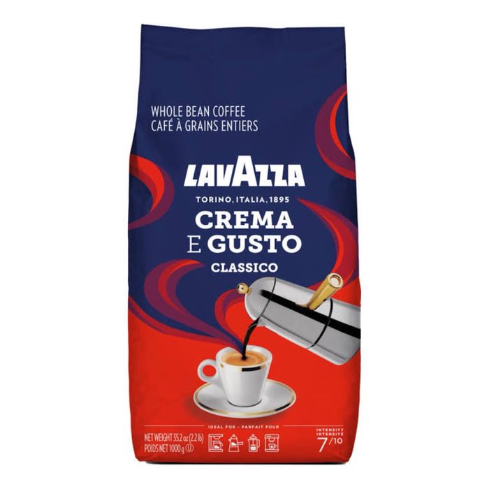Кава Lavazza в зернах, кофе Лаваза,  Oro, Crema, Rossa, Tierra