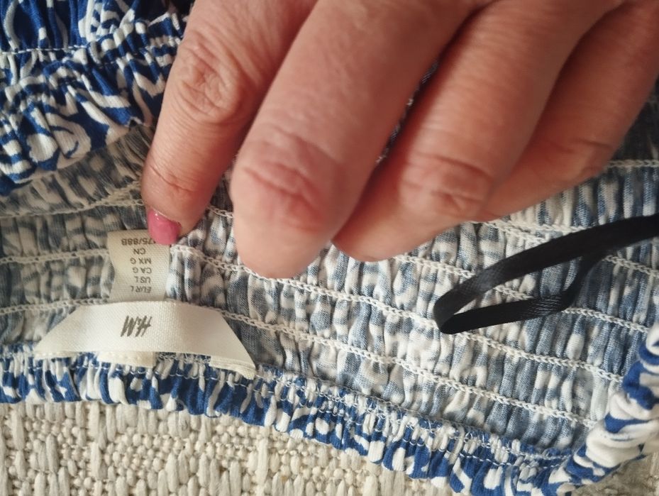Krótka letnia spódniczka z h&m