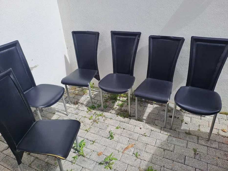 Conjunto de 6 Cadeiras de Sala de Jantar