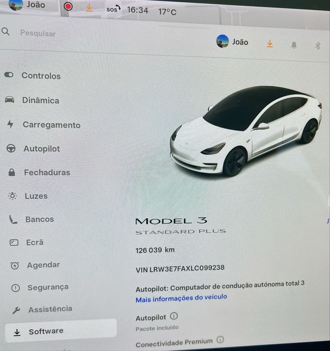 Tesla Model 3 Standard Plus 12/2020, IVA dedutível, bateria LFP impecável, SOH 93%, como novo