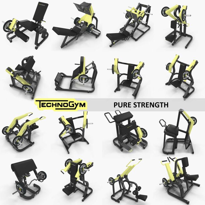 Професійне обладнання Technogym (Selection & Pure Strength) тренажери