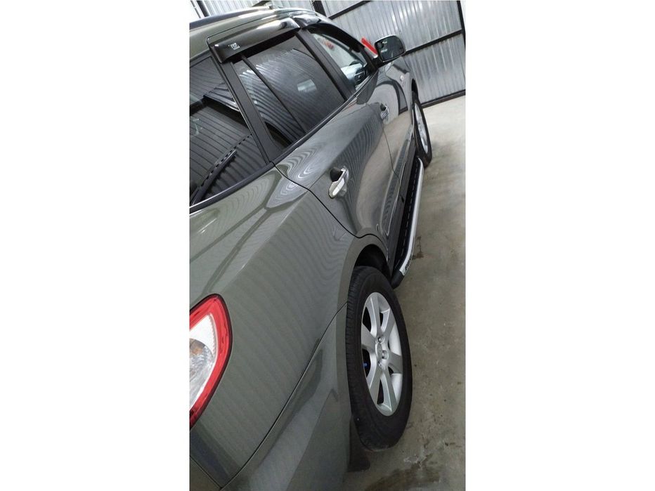 Hyundai SantaFe Боковые пороги Fullmond