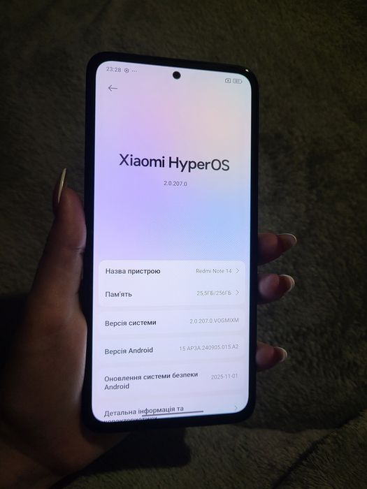 Redmi note 14 8/256 гарний смартфон