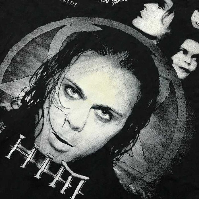 Vintage Koszulka HIM Goth Rock T-Shirt Retro Y2K 90s Alt