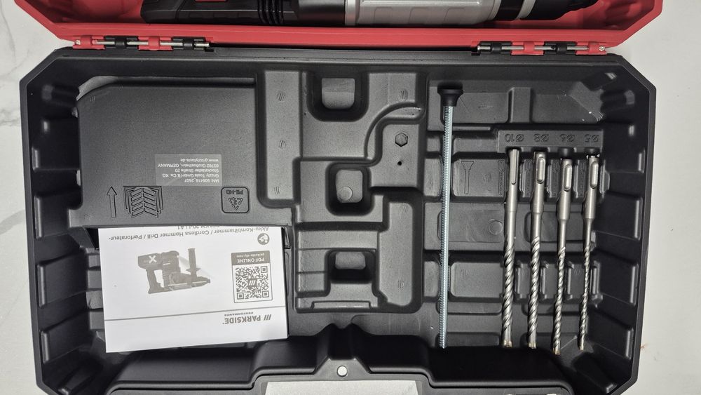 перфоратор PARKSIDE performance 20v