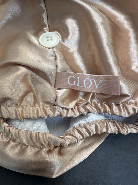 B13: dwustronny jedwabny turban do włosów