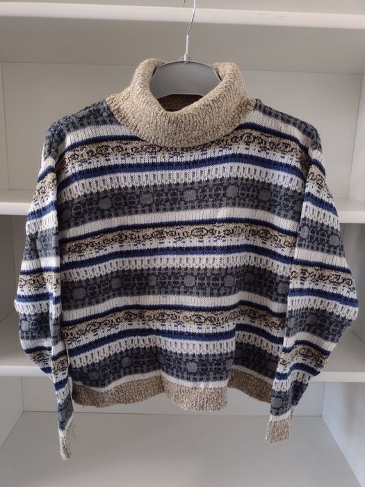 Damski sweter z golfem Elements z domieszką wełny