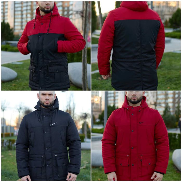 зимова парка Nike | чоловіча зимова куртка найк