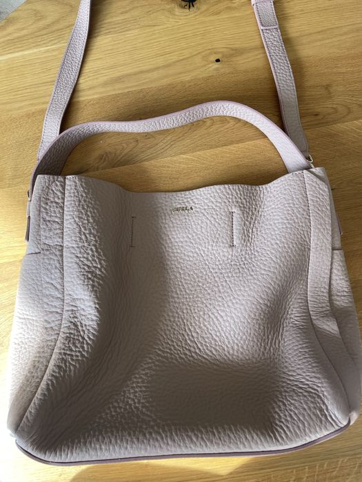 Furla, torebka, torba, pudrowy róż