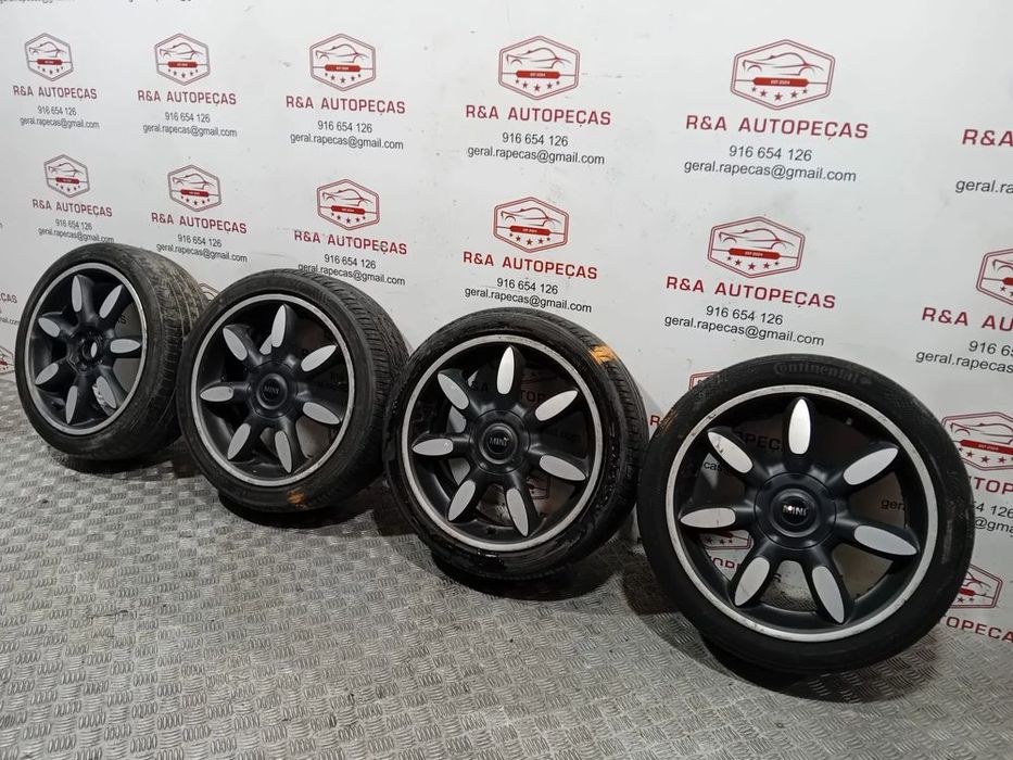 Conjunto de Jantes 17 Mini Cooper S R50 R52 R53 Original4X100