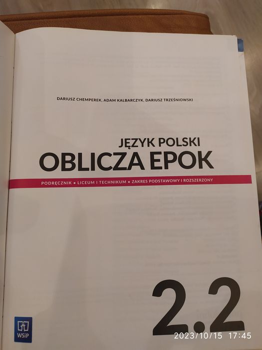 Oblicza epok 2.2 podręcznik