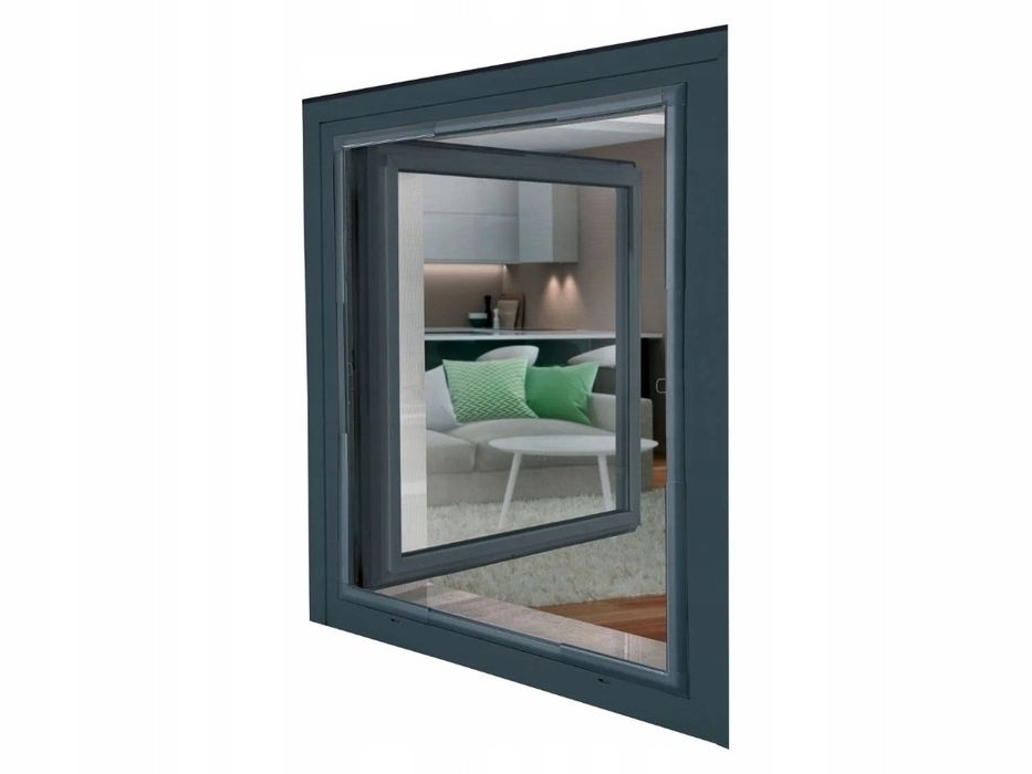 Moskitiera do okna 120 cm x 140 Livarno biała lub szara