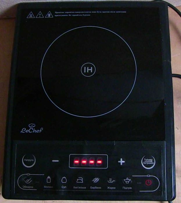 Плита индукционная настольная Le Chef FIC-C6 с коробкой