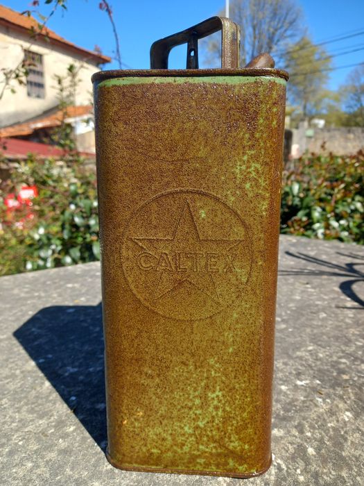 Caltex - Vintage Oil Can