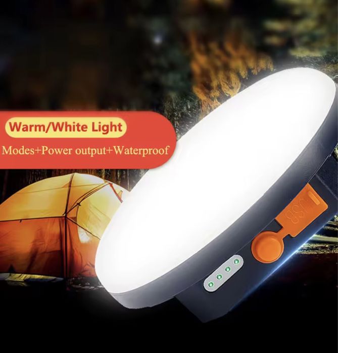 Яскравий ліхтар MosLighting з акумулятором для дому. MOS-14, Мос14