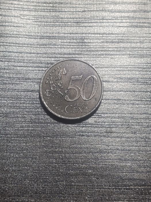 Rara Moeda 50 centimos 1999 Franca (RF)