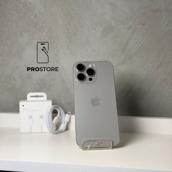 Sklep! Apple iPhone 16 Pro Max 256GB Natural Titanium | Bateria 93% | Stan Bardzo Dobry | Gwarancja | Faktura VAT Marża |