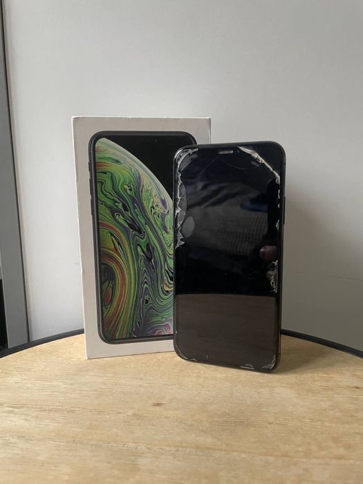 IPHONE XS czarny 64gb bardzo dobry bez uszkodzeń telefon 64gb