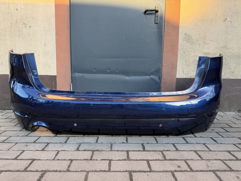 Zderzak tył BMW 2 F46 Gran Tourer LCI 4xPDC 17-21r. oryginał granatowy