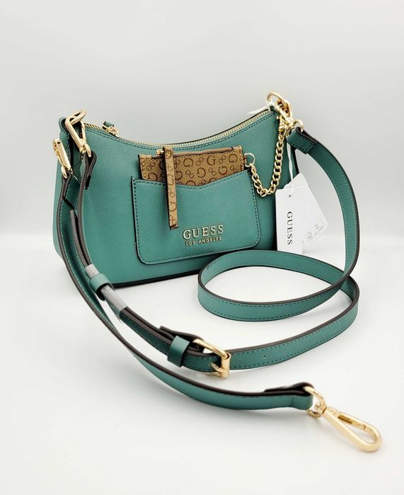 Guess Frisco mini top zip torebka listonoszka damska