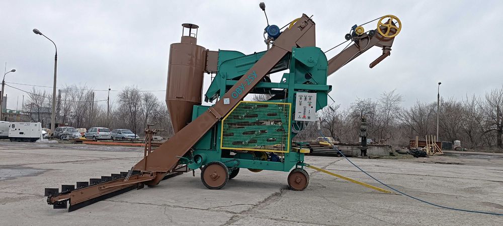 ПОСИЛЕНИЙ ОВС-25,Очисник вороху, ОВУ з циклоном