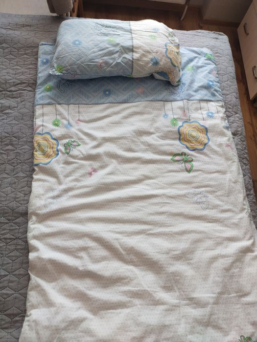 Комплект одіяло подушка в колиску