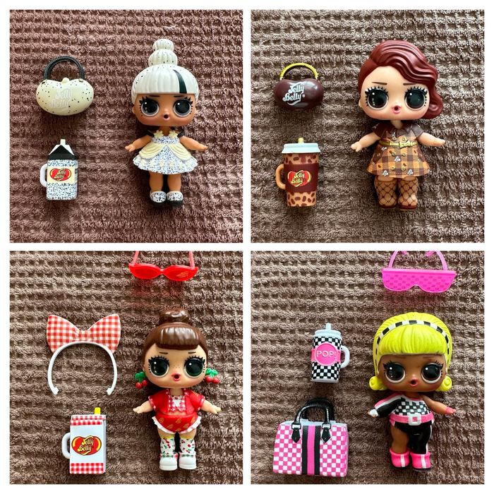 Laleczki LOL z akcesoriami + kapsuła + pudełko L.O.L.
