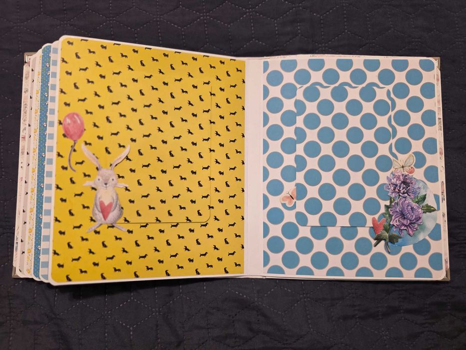 Album na zdjęcia ręcznie robiony, scrapbooking, dla dzieci
